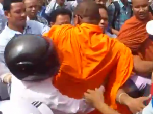Screen shot Venerable Souvath arrested