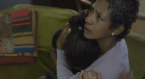 The Call - Sonia and her Daughter Sonia, a fictional undocumented immigrant, comforts her assaulted daughter and contemplates their choices.
