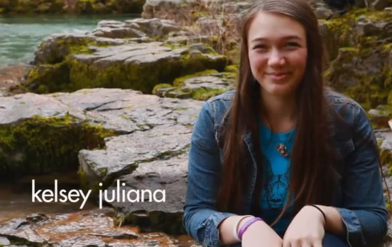 Kelsey, 16, is from Eugene, Oregon.