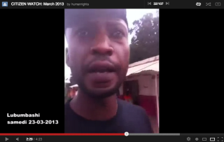 Cell phone footage captured the aftermath of an armed attack on a mining town in the Democratic Republic of Congo.
