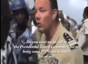 Video of a confrontation between a French military officer and a Togolese journalist made international news--and TogoVision decided to take up video to shine light on Togolese politics.