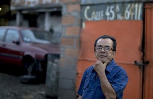 Héctor Moscoso, líder comunitario de El Naranjal.