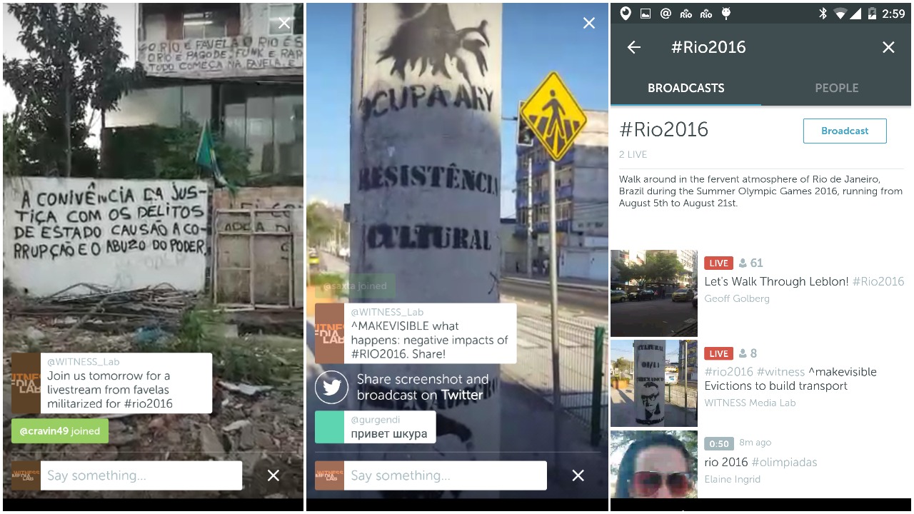 Periscope from Mobil-Eyes Us in #Rio2016